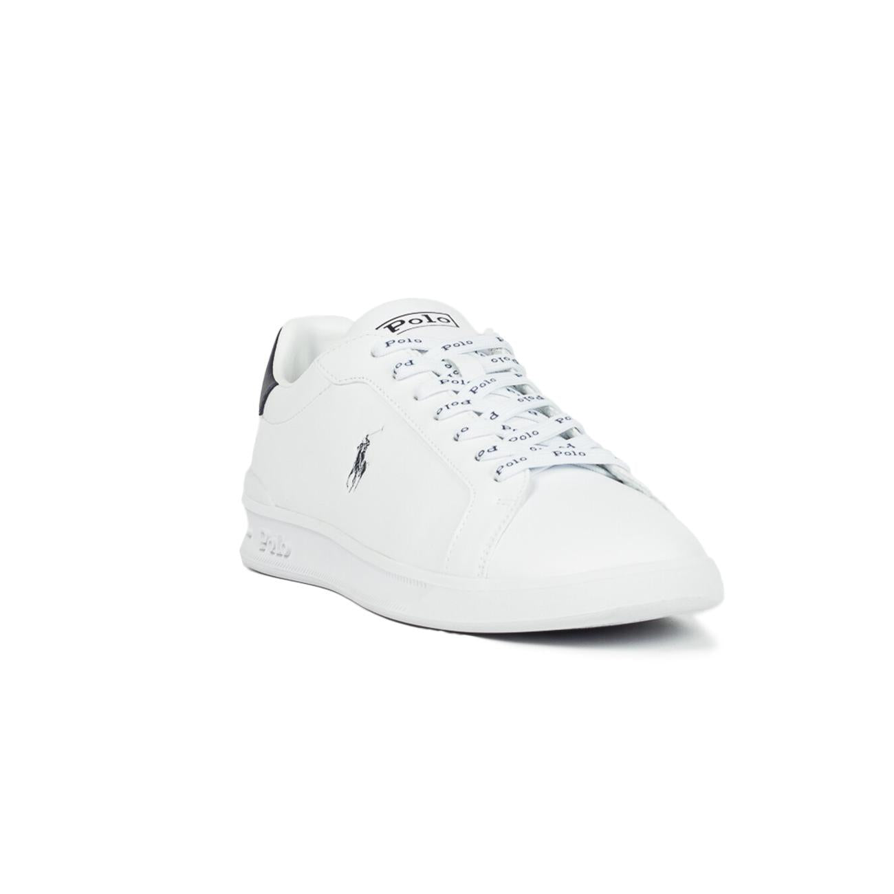 Sneakers Heritage Court Ii Uomo Bianco Navy 809829824 003 WHITE/NEW PORT NAVY PP POLO RALPH LAUREN 