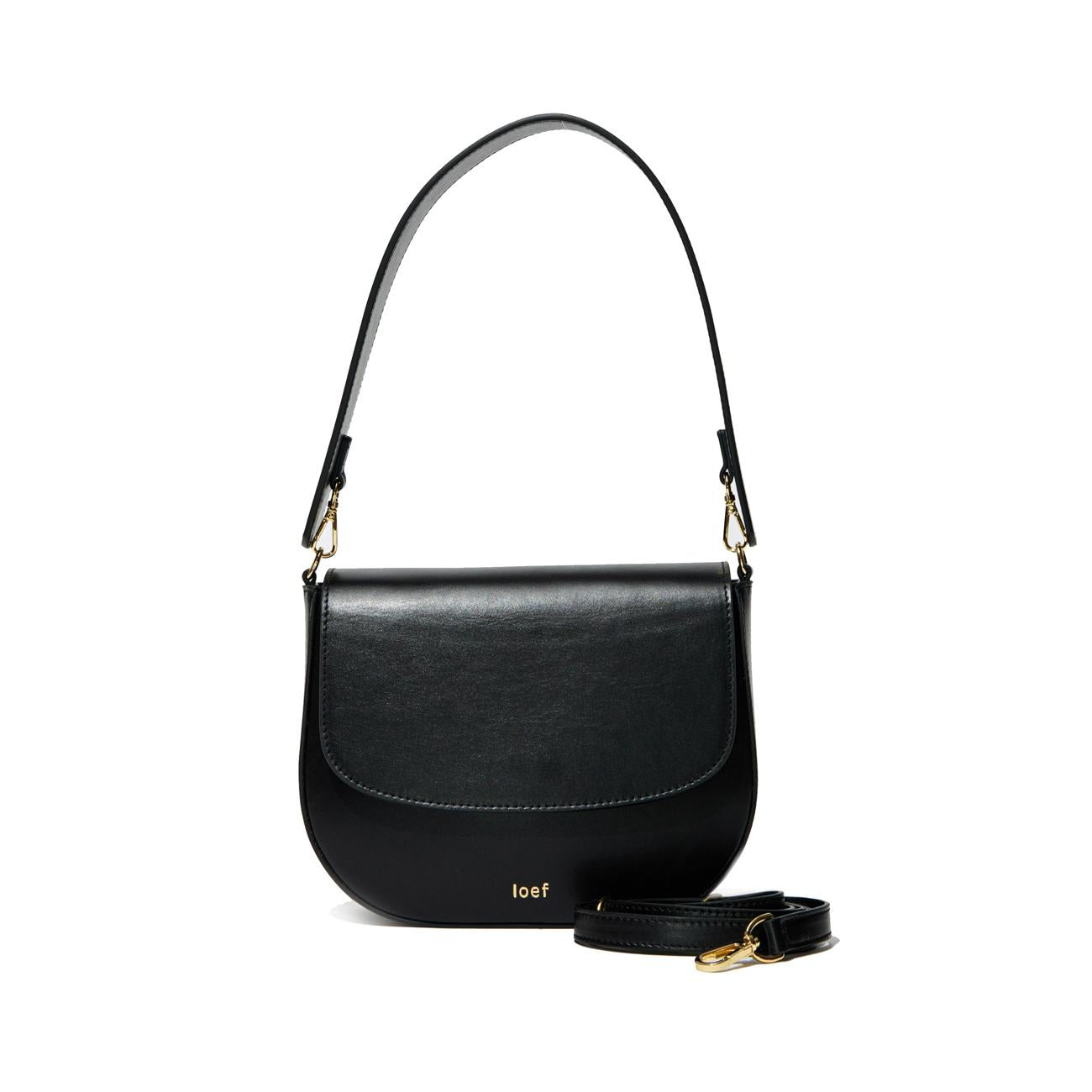 Borsa A Spalla Ele Midi Donna Nero 040S S5 NERO I OE F 