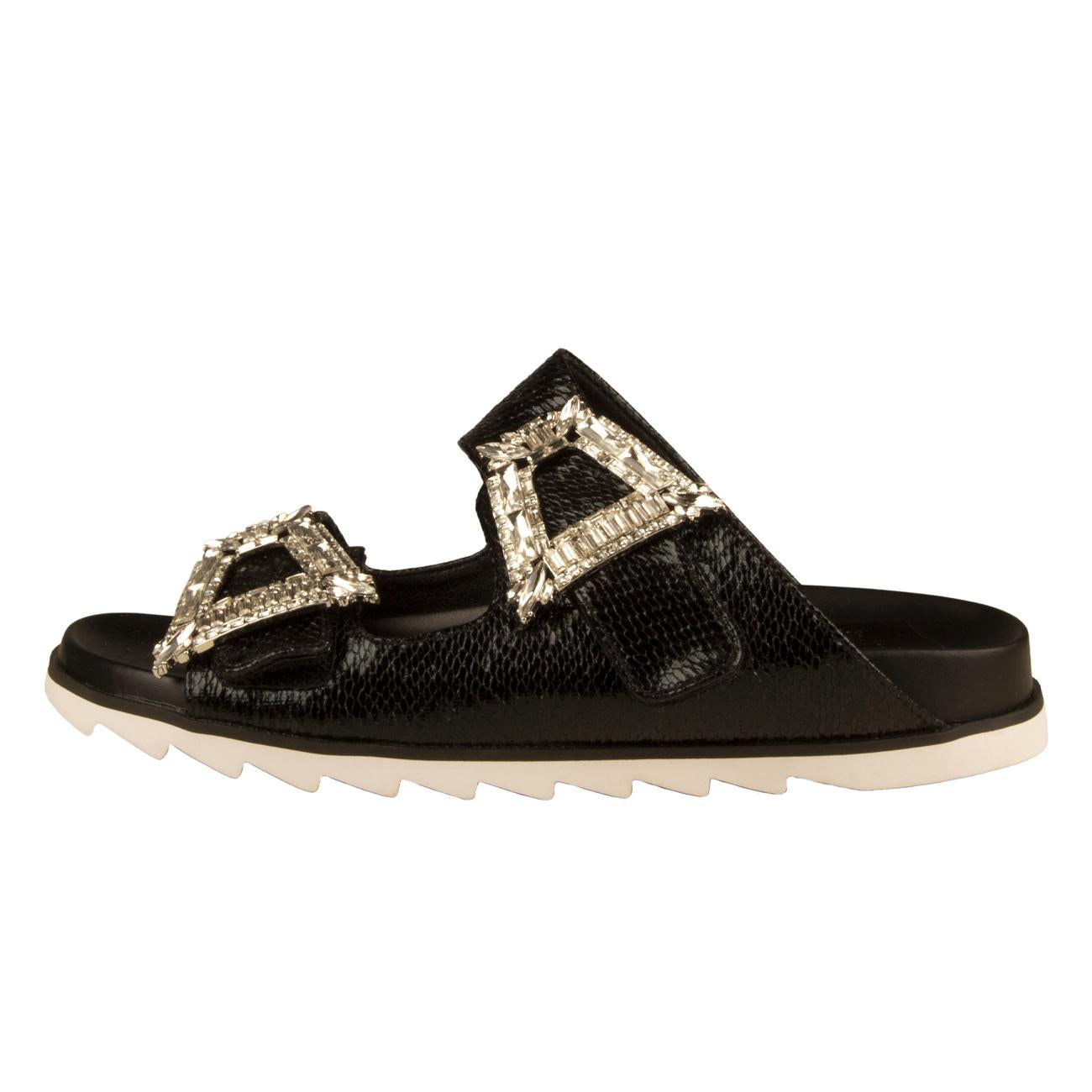 Sandali Sawda Donna Nero SH127 NERO TWENTYFOURHAITCH 