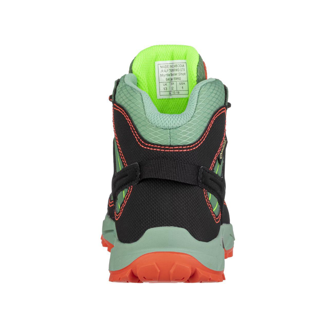 Scarponcini Bambino Alp Trainer Mid Gore-Tex Uomo Greenmyrtle Tendershot 64010 5960 GREENMYRTLE/TENDERSHOT SALEWA 