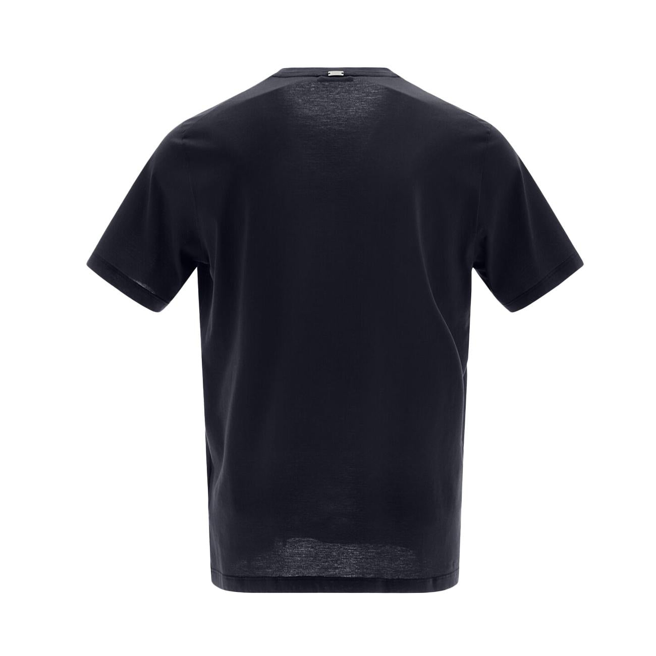 T-Shirt Crepe Uomo Blu JG000166U52005 9200 BLU HERNO 