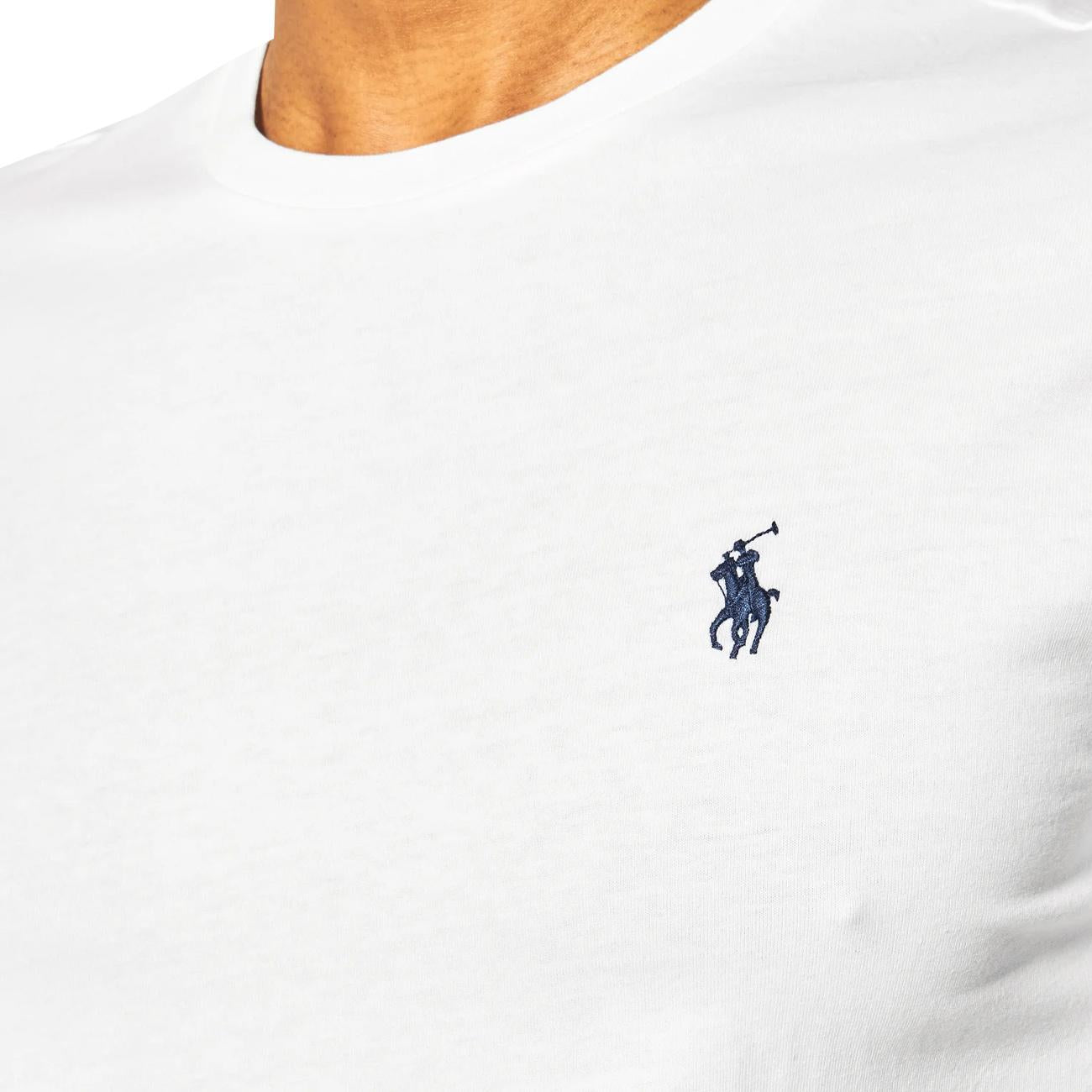 T-SHIRT U.GC MM CUSTOM/ SLIM FIT COT.RALPH LAUREN 710680785 003 WHITE POLO RALPH LAUREN 
