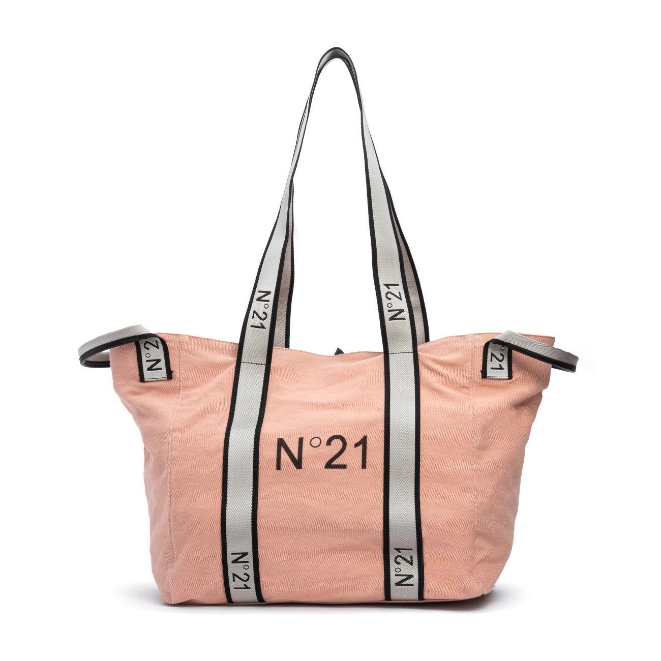 Shopping Bag In Gabardina Donna Nude N21/22EBP0915CT01 C001NUDE N°21 
