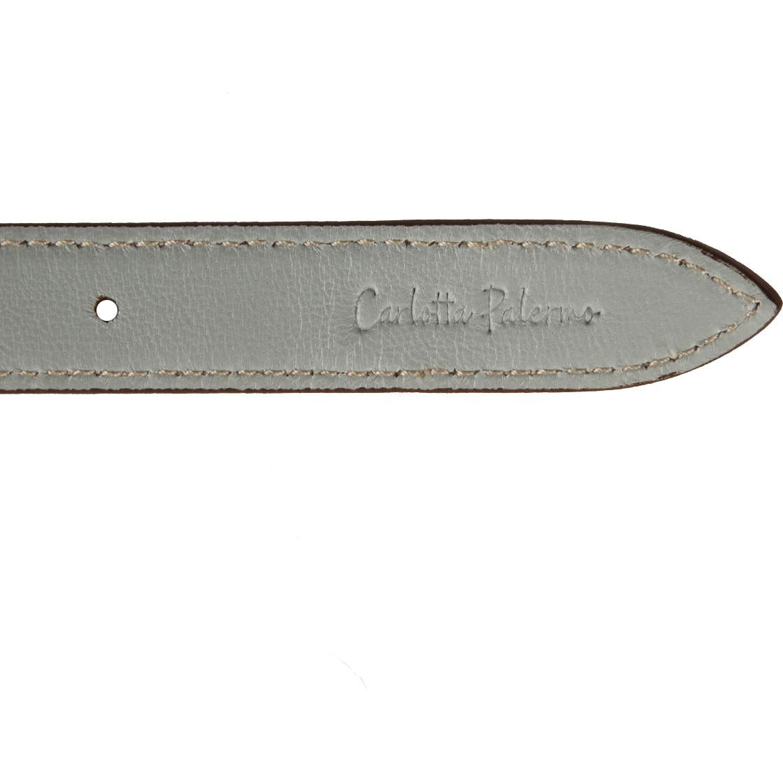 Collare M In Pelle Pet Cielo Azzurro CPALERMO/COLLAREM CIELO.AZZURRO CARLOTTA PALERMO 