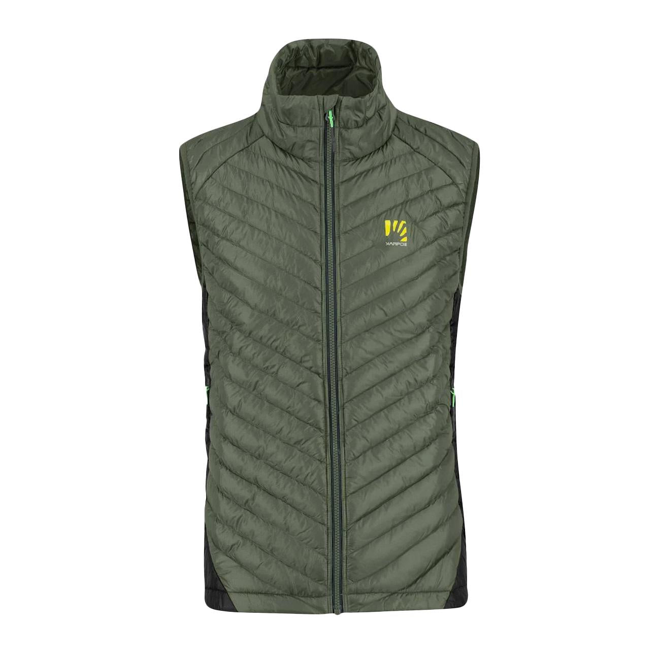 Gilet Sas Plat Uomo Thyme Black Sand 2501157 024 THYME/BLACK SAND KARPOS 