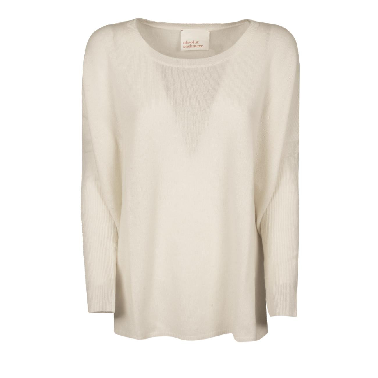 Pullover Astrid Donna Blanc AC162025C BLANC ABSOLUT CASHMERE 