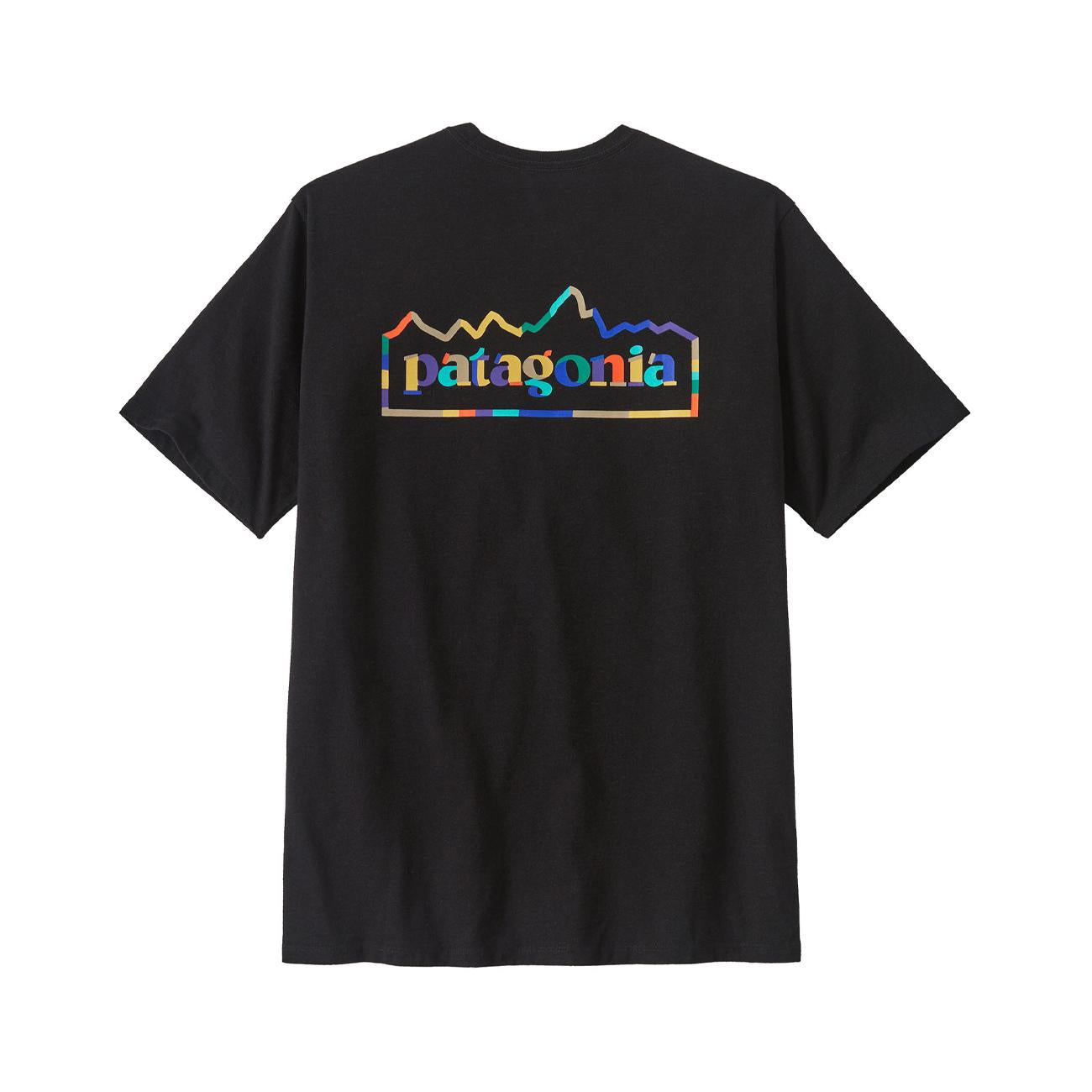 T-Shirt Unity Fitz Responsabili-Tee Uomo Ink Black 37768 INBK INK BLACK PATAGONIA 