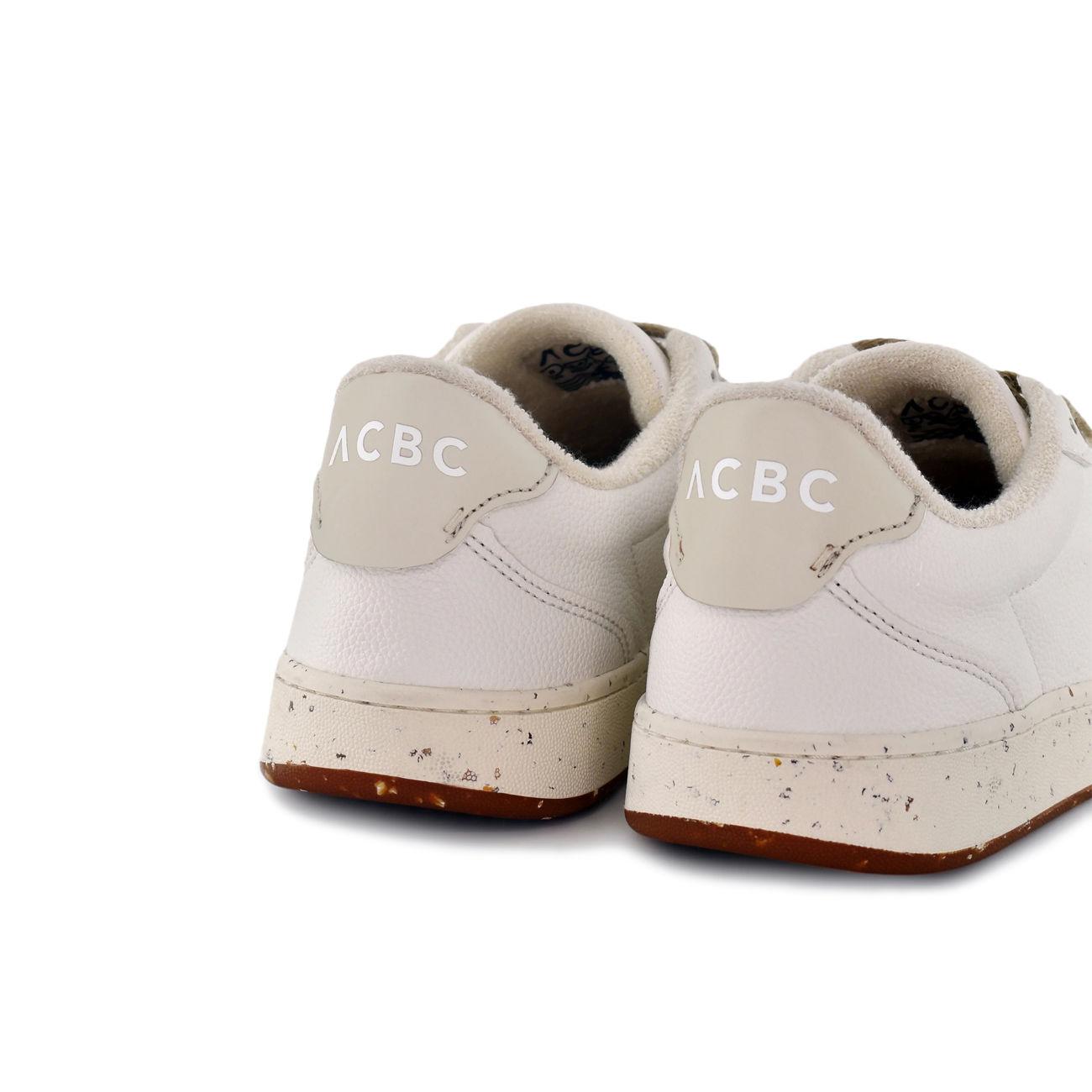 SNEAKERS UNISEX EVERGREEN ACBC SHACBEVE 288 WHITE/COFFEE ACBC 