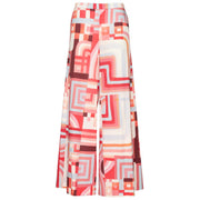 Pantaloni Palazzo Stampati P194P300502N 41 CORALLO ELENA MIRO' 