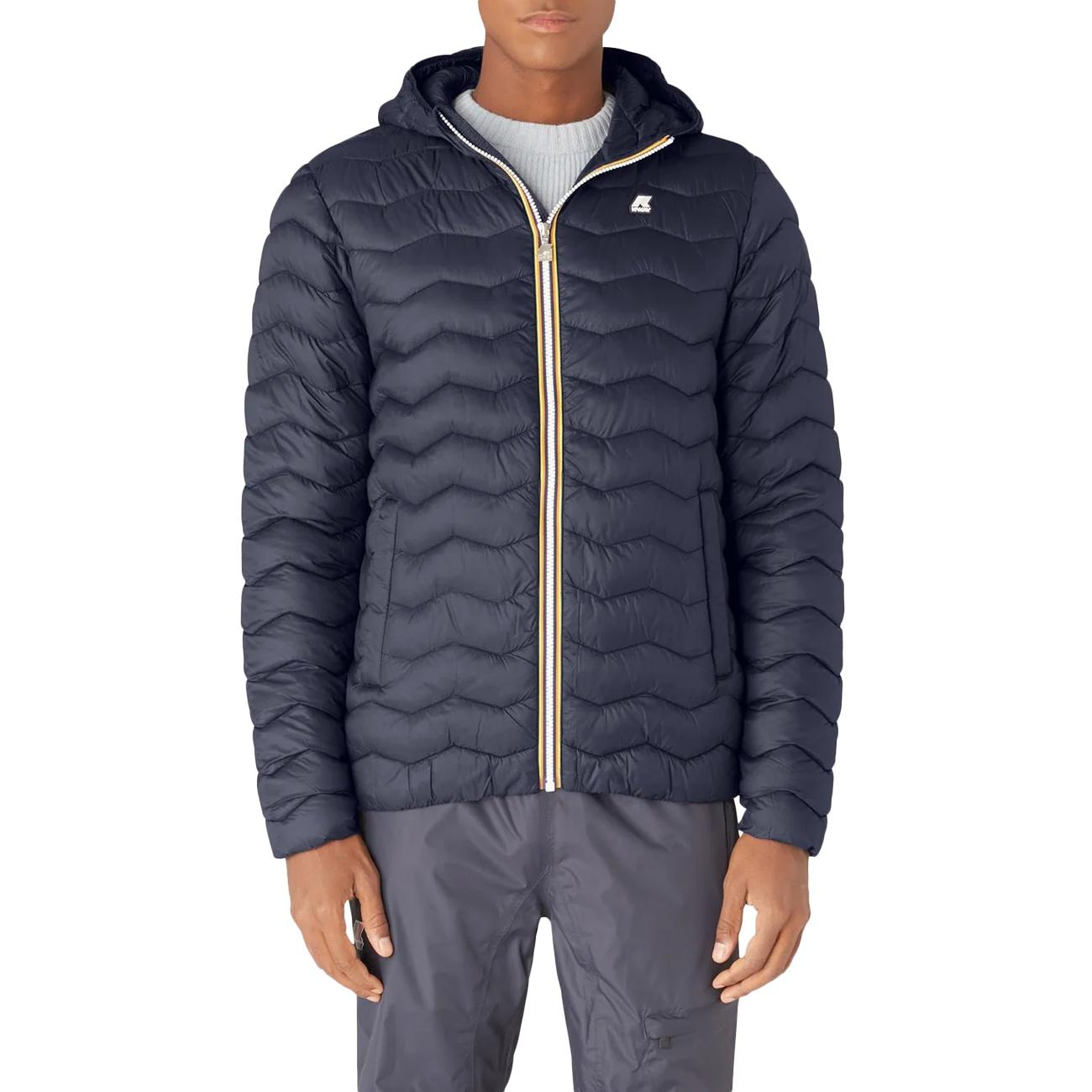 Giubbotto Jack Eco Warm Onde Uomo Blu Navy K6121HW K89 BLU NAVY K-WAY 