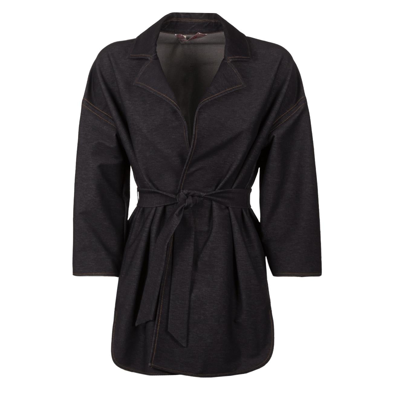 Blazer Visone Donna Blu Denim VISONE 2416911048600 004 BLU DENIM MAX MARA LEISURE 