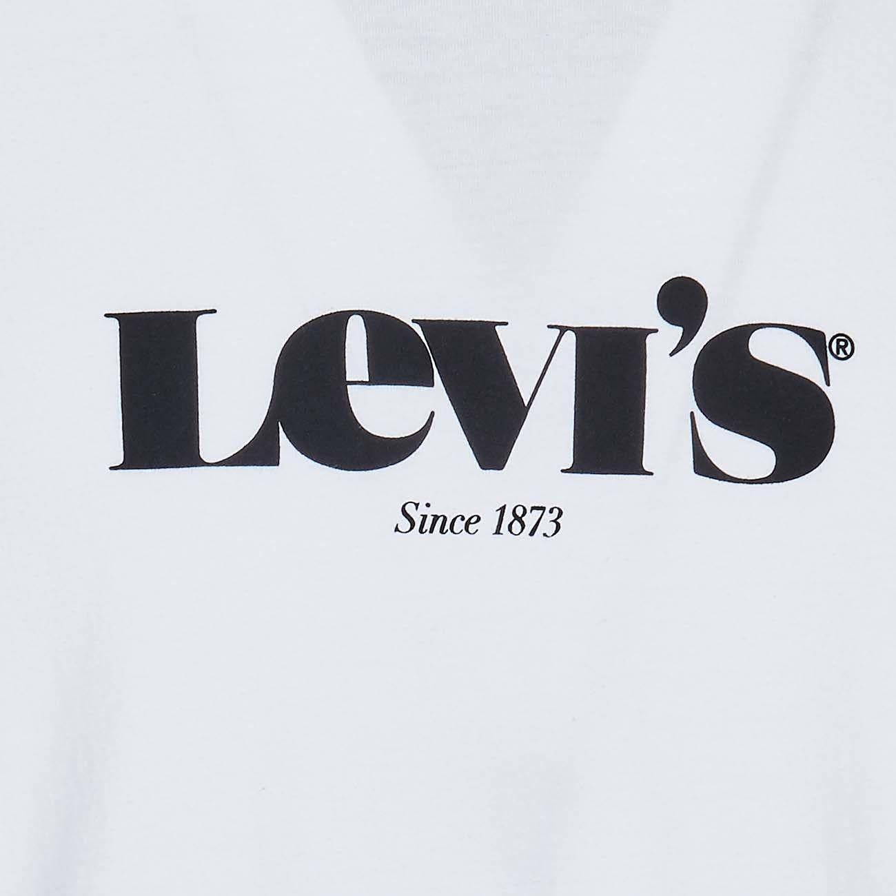 T-Shirt Mv Ssnl Uomo White Black LEVI/16143/0083 WHITE/BLACK LEVIS 