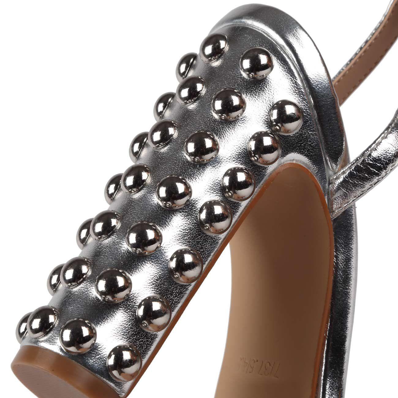 Sandali Con Tacco Grosso Borchiato ARIANNA ARGENTO STEVE MADDEN 