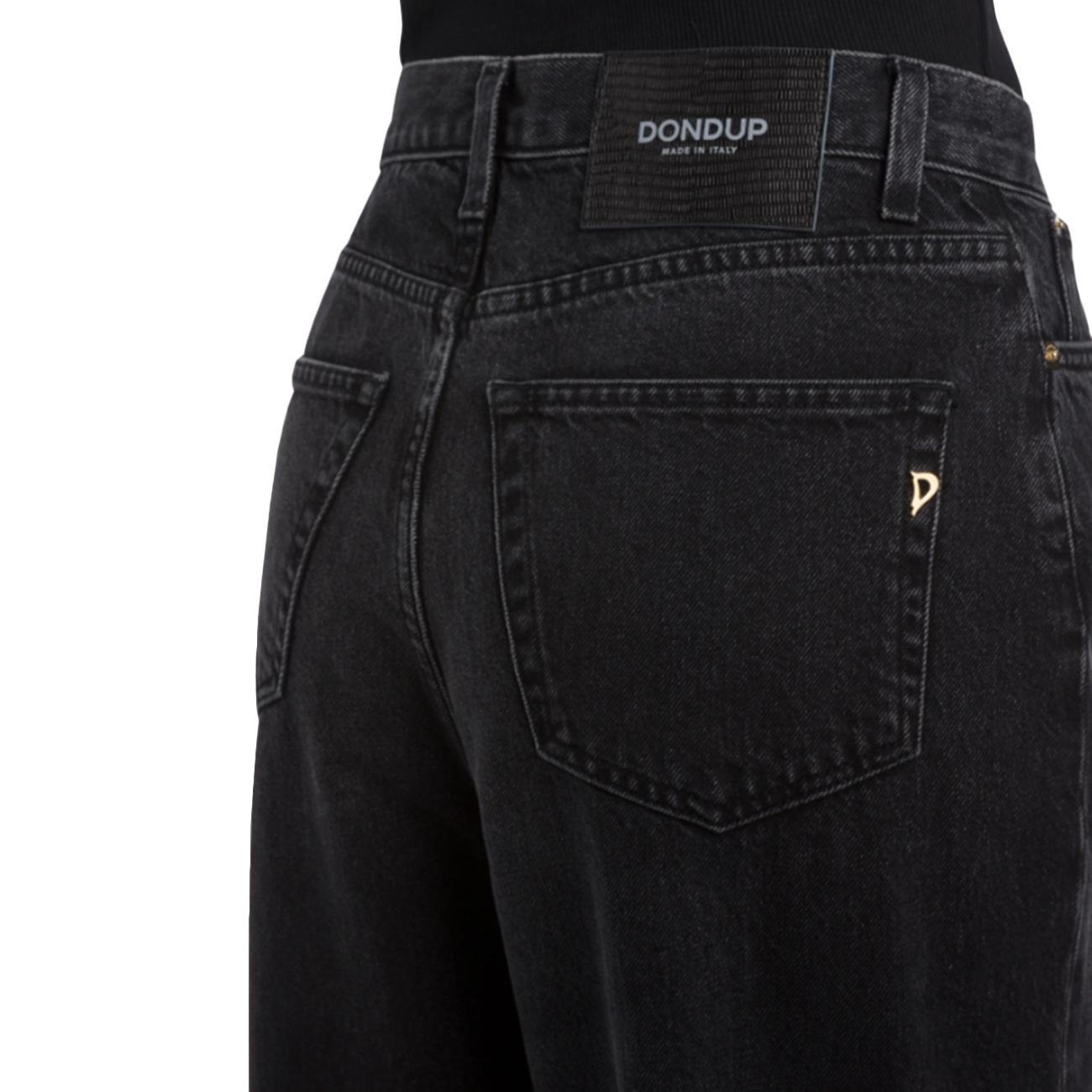 Jeans Bessie DP784 DFE305D MB4 999 NERO DONDUP 