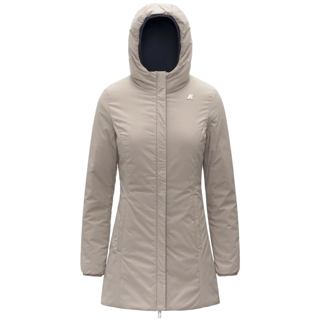 Denise ST Warm Reversible K6128UW BBC BLUE DEPTH-BEIGE C K-WAY 