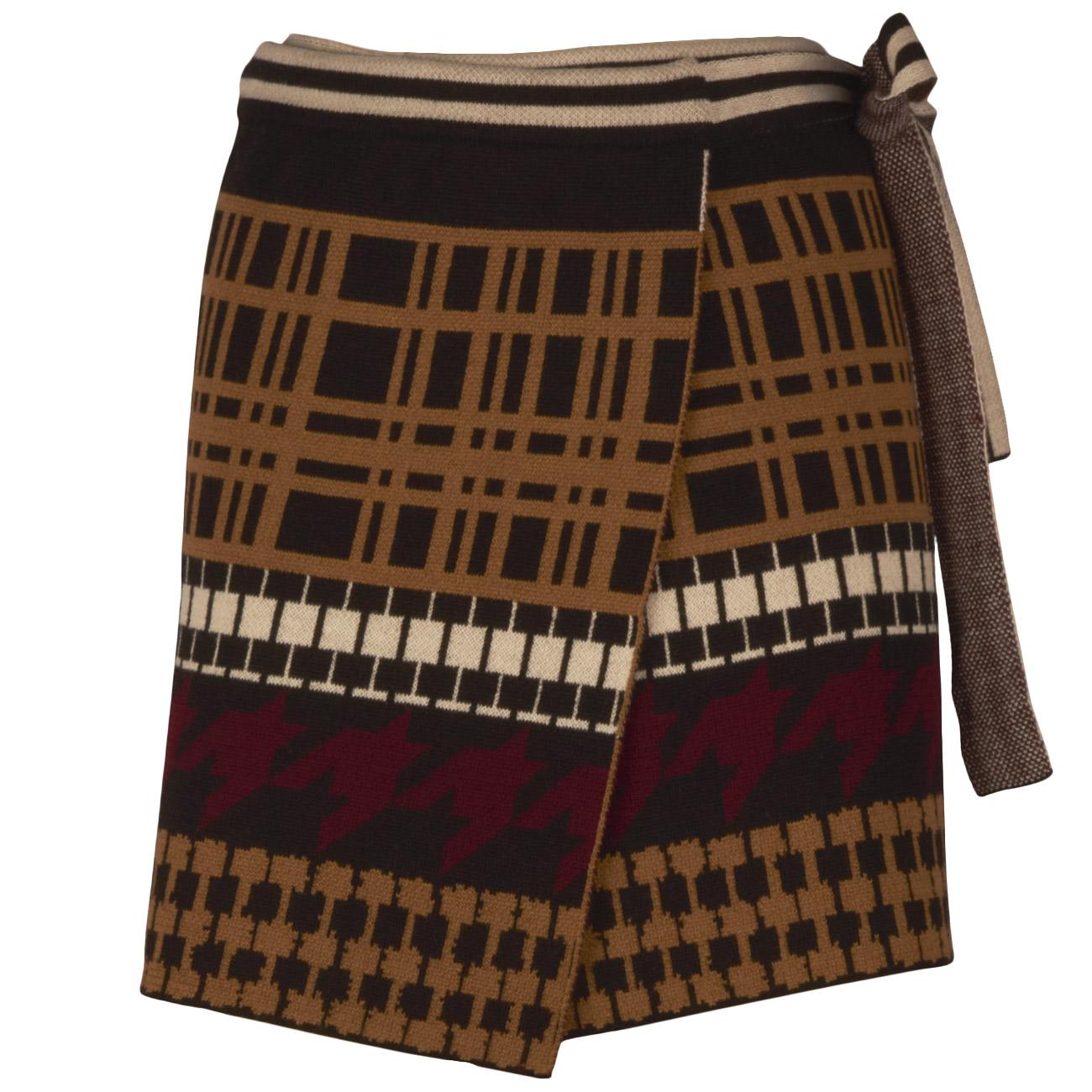 Mini Gonna Portafoglio Jacquard GOKD11021 BOURDEAUX AKEP 