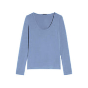 T-Shirt Veduta In Jersey Donna Azzurro VEDUTA G9740223P 2 AZZURRO PENNYBLACK 