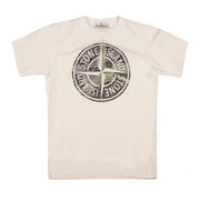 T-Shirt Bimbo Stone Island 781621072 V0001 WHITE STONE ISLAND 