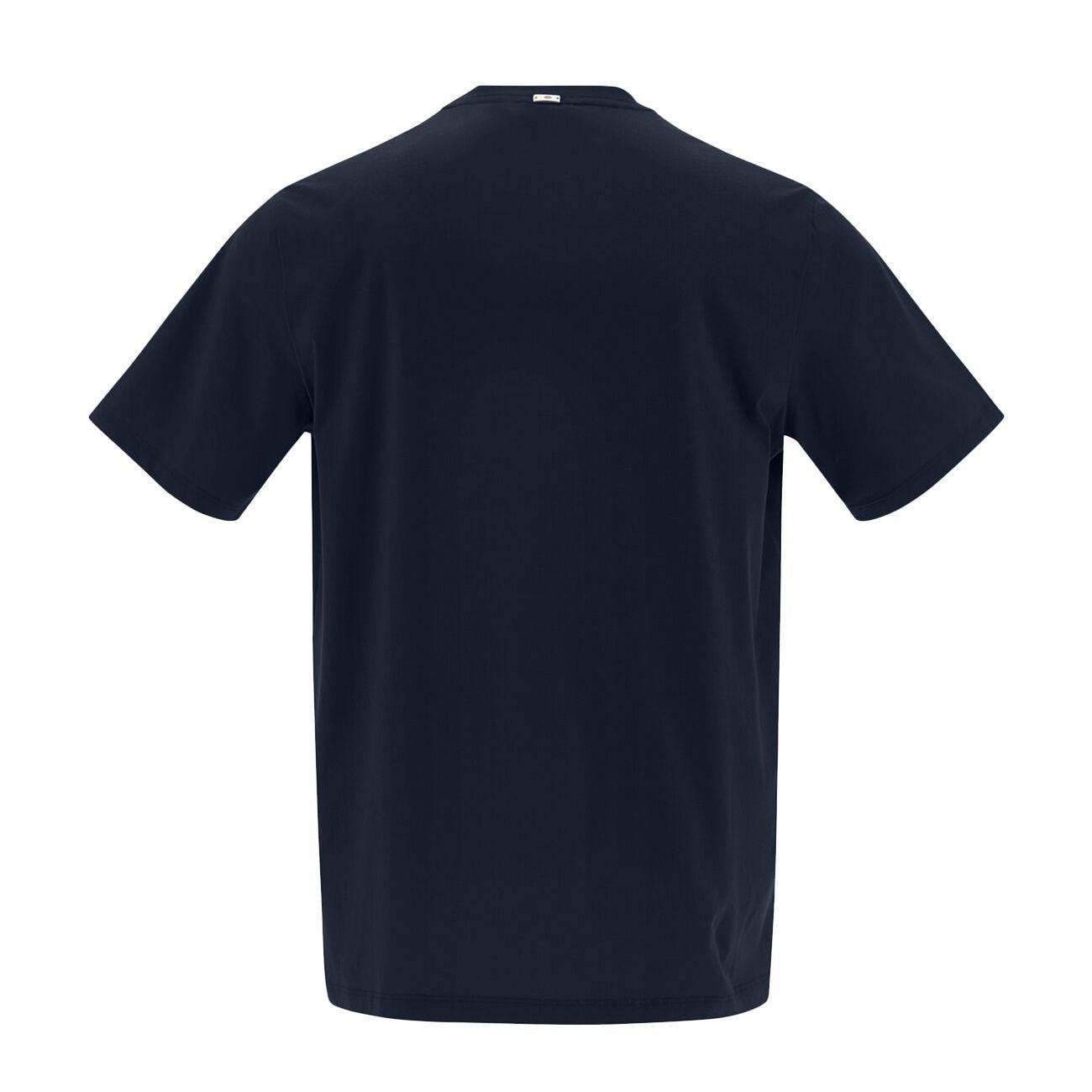 T-Shirt Superfine Uomo Blu JG000174U52003 9200 BLU HERNO 