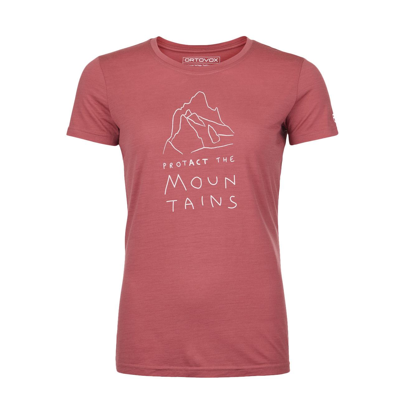Tshirt 150 Cool Mnt Protector Donna Wild Rose 84056 WILD ROSE ORTOVOX 