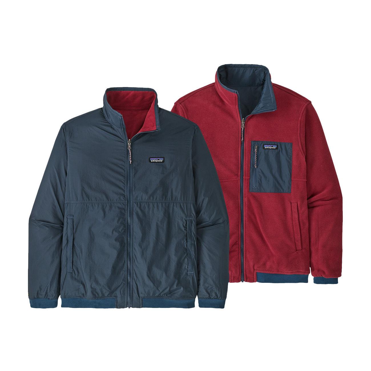 GIACCA U. M`S REVERSIBLE SHELLED MICRODINI JACKET PATAGONIA 26215 TIDB TIDEPOOL BLUE PATAGONIA 
