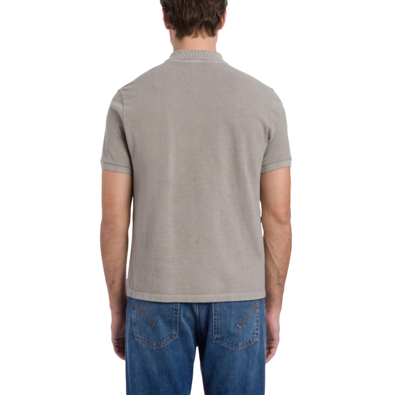 Polo Regular In Cotone Piquet US302_JF0315M_PTO 021 CRISTALLO DONDUP 