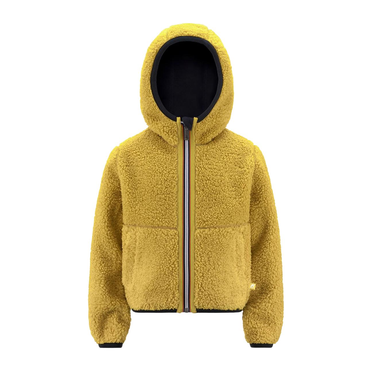 Giubbotto Jack Sherpa Polar Reversibile Bimbo Blu Giallo K3128PW AKZ BLU/GIALLO K-WAY 