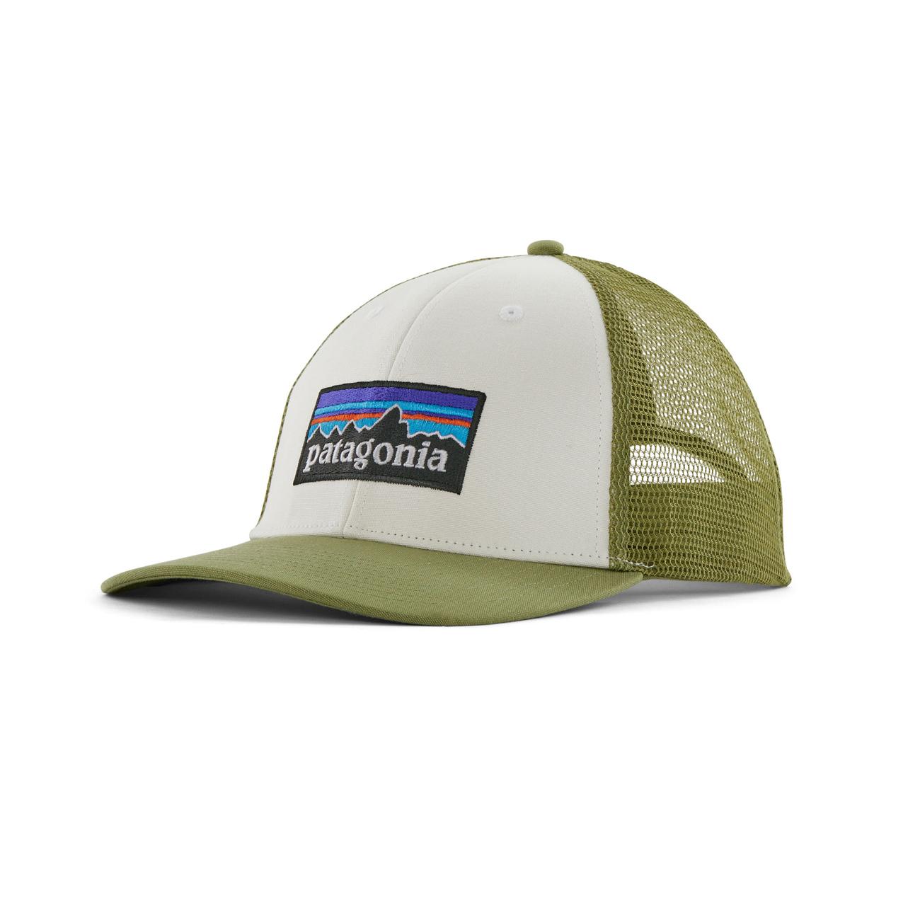 Cappellino Logo Lopro Trucker Uomo White Buckhorn Green 38283 WBGN WHITE W/BUCKHORN GREEN PATAGONIA 