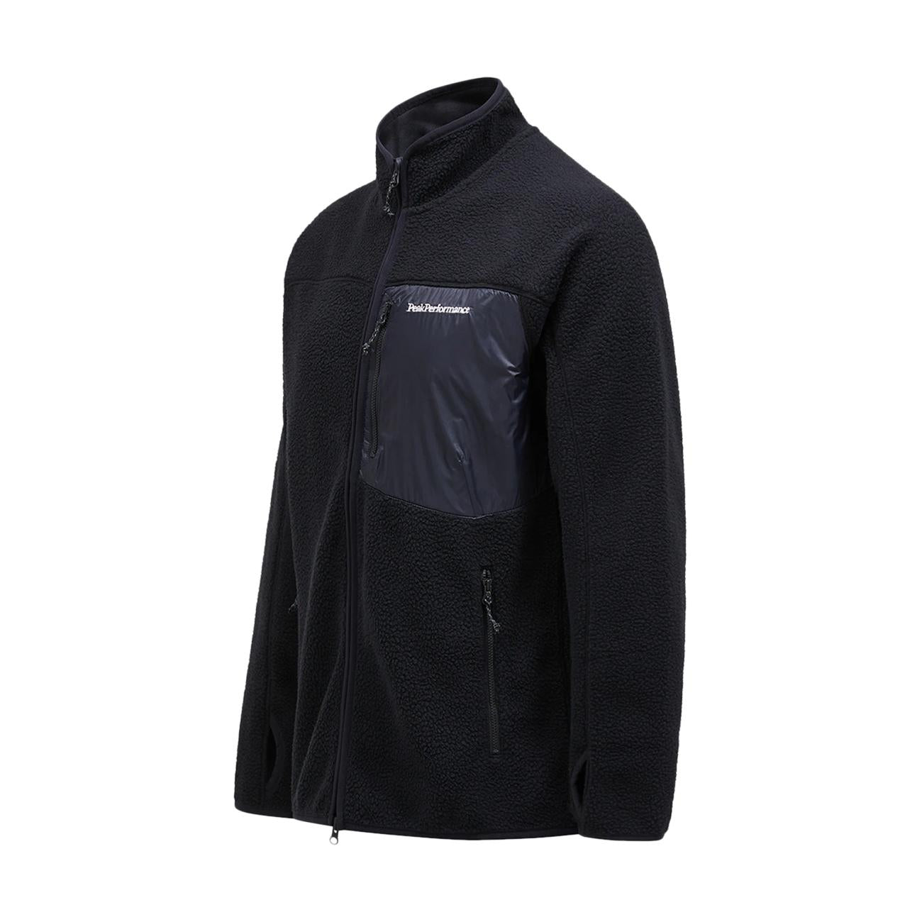 Giacca In Pile Uomo Nero G79711 030 BLACK PEAK PERFORMANCE 