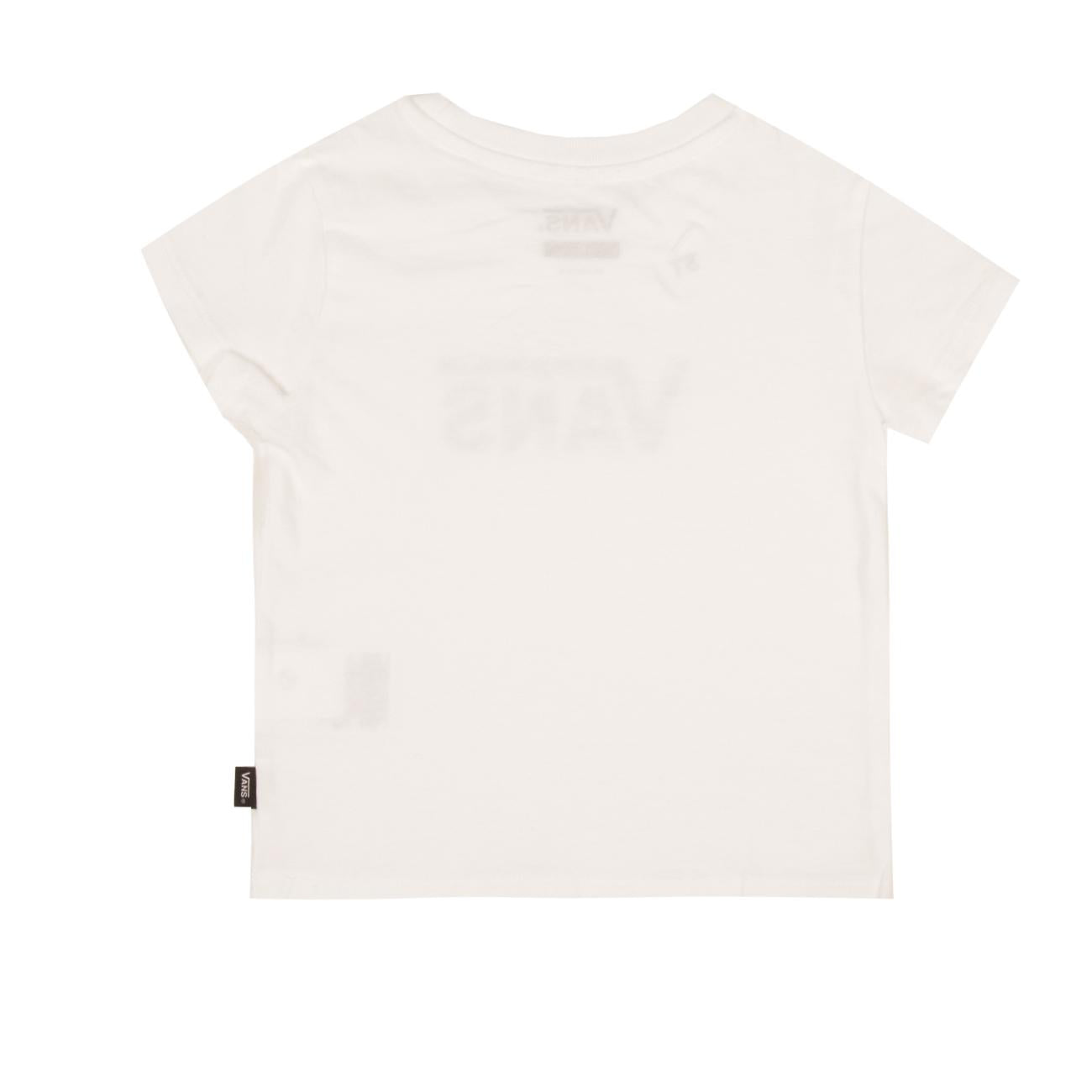 T-Shirt Leopard Flyong Bambina White VN0A7RT6 WHT1WHITE VANS 