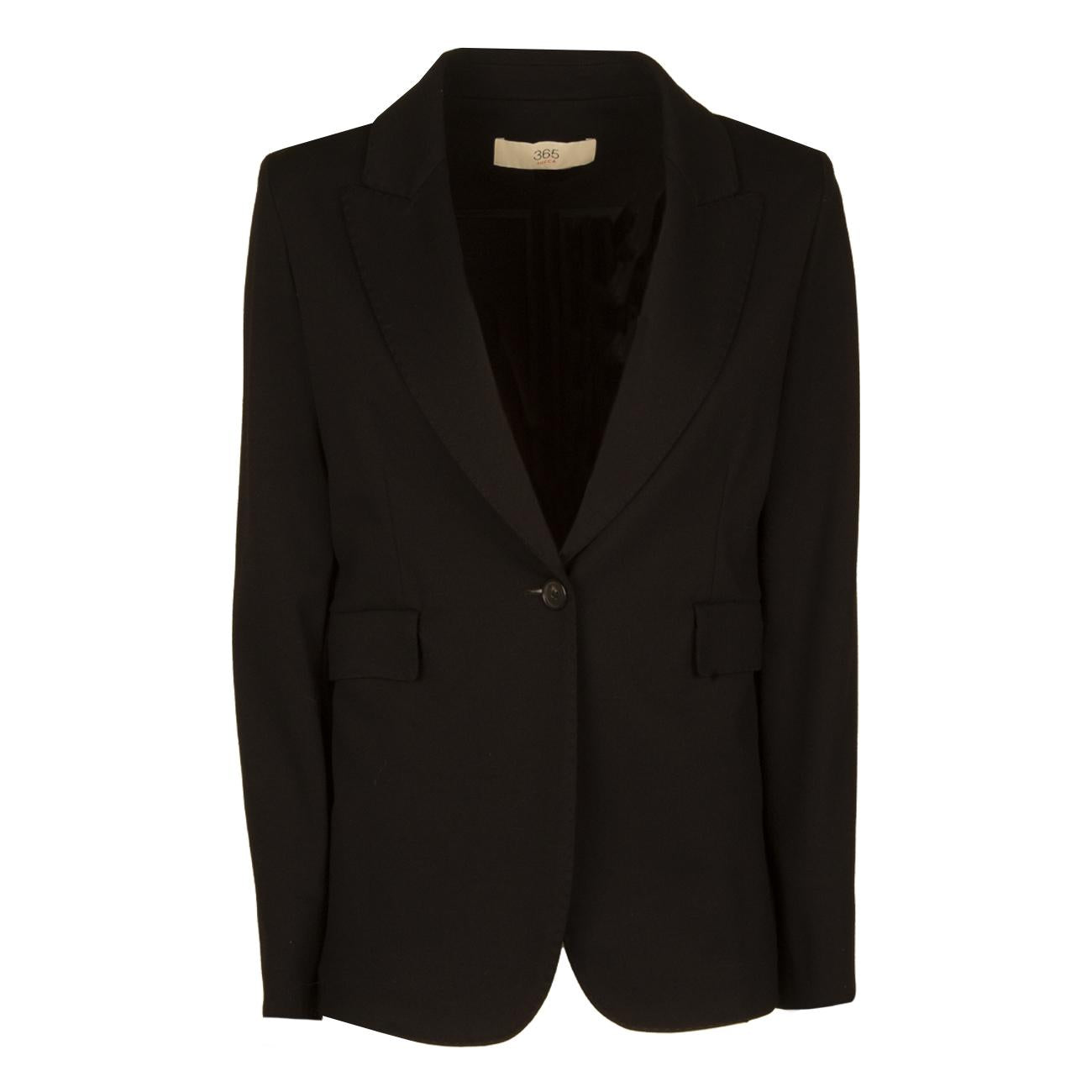 Giacca Monopetto Donna Nero J3613101 003 NERO JUCCA 