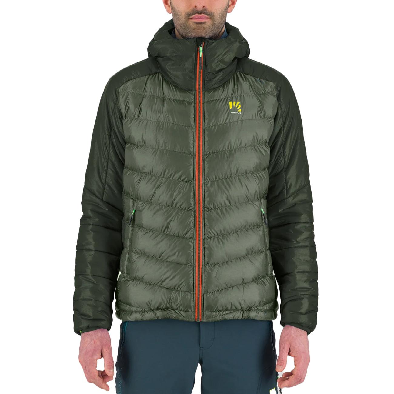 Piumino Focobon Uomo Thyme Black Sand 2501159 024 THYME/BLACK SAND KARPOS 