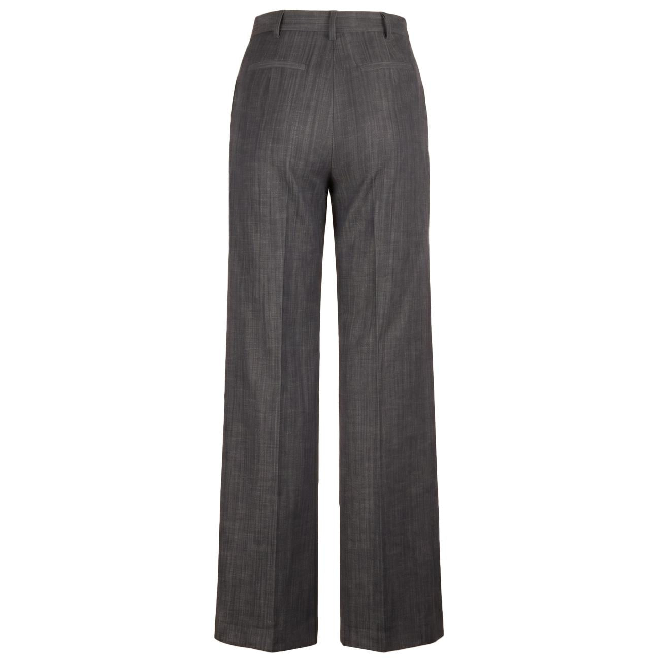 Pantalone Palazzo Drill Cotone Stretch AP0235 U79 DENIM BLUE GOODMATCH 