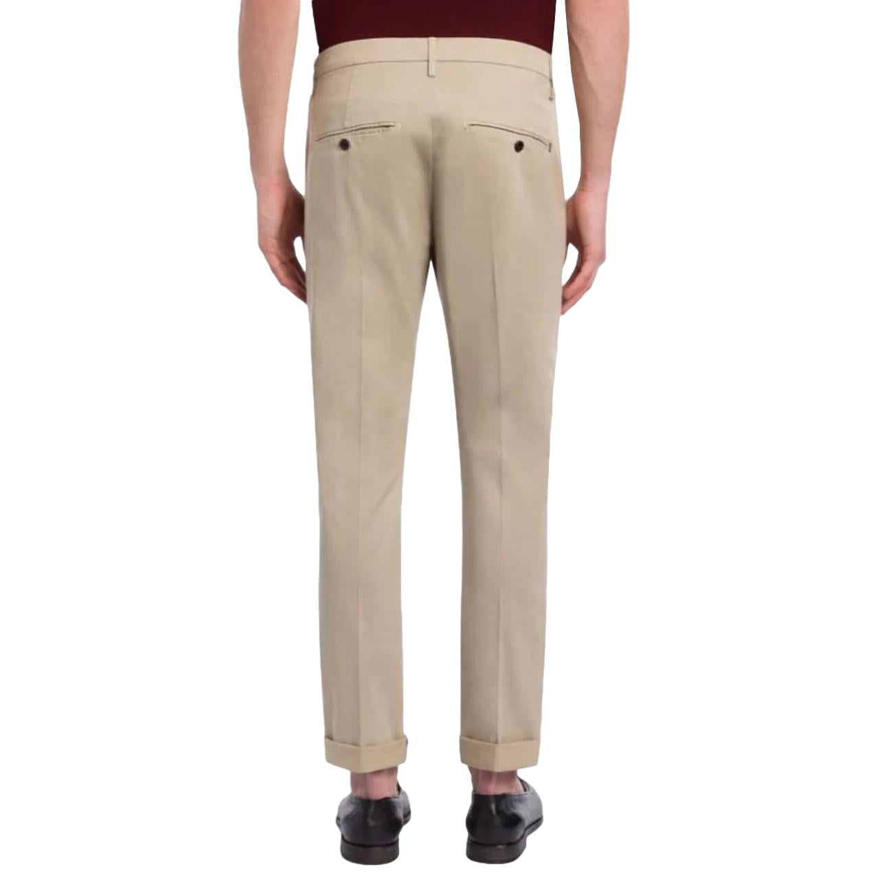 Pantalone Gaubert Slim Chino UP235_GS0096U_PTD 010 LIEVITO DONDUP 