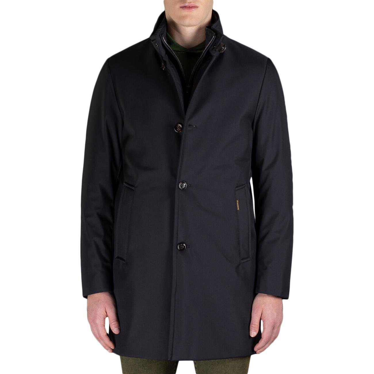 Giacca Bond-Wi Uomo Dark Blu MOUGI100130 U0402 DARK BLU MOORER 