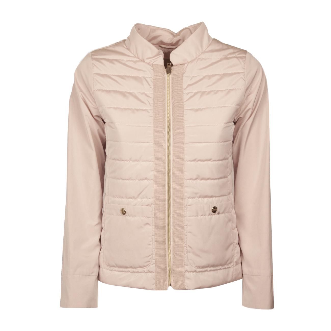 GIUBB.BIMBA COREA.TRAP. LEGG.OV.TERM.T.APPL. HERNO GI0015G19510 4000 ROSA HERNO 