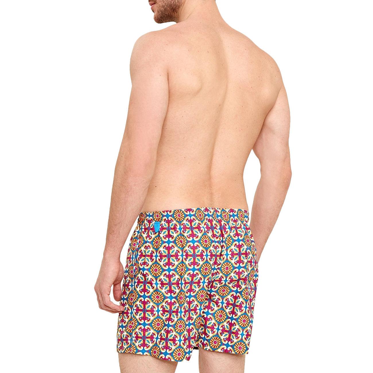 Boxer Mare Uomo Blu Ciclamino Giallo PENINSULA/SMS22M252E AMALFIV2.BLU.CICLAM.GIALLO PENINSULA 