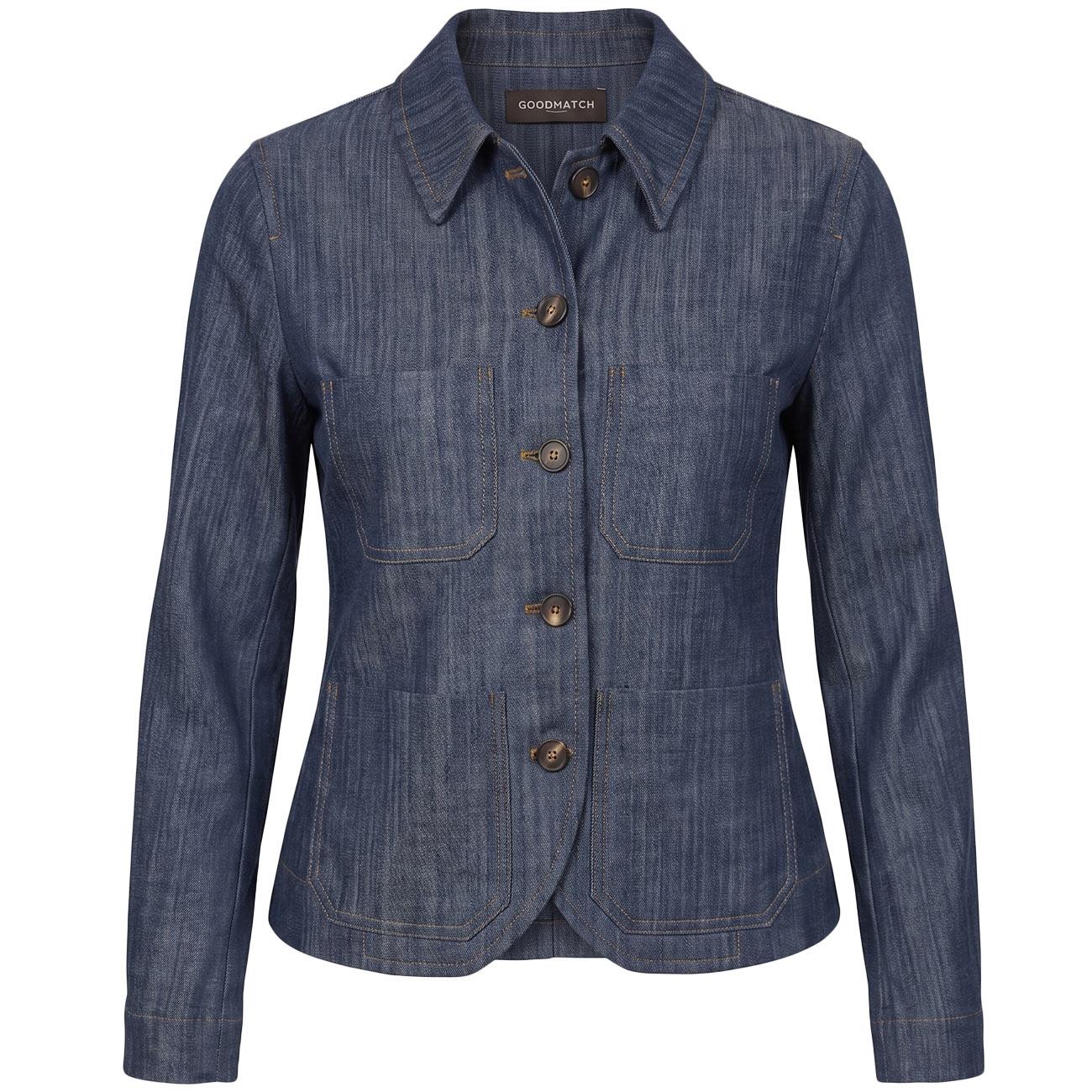 Giacca Corta In Denim AA4035 U79 DENIM BLUE GOODMATCH 