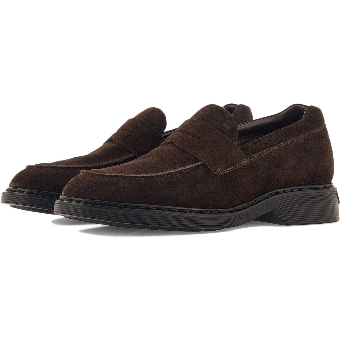 HOGAN Mocassini H576 Uomo Ebano HXM5760DU50HG0S807 EBANO 