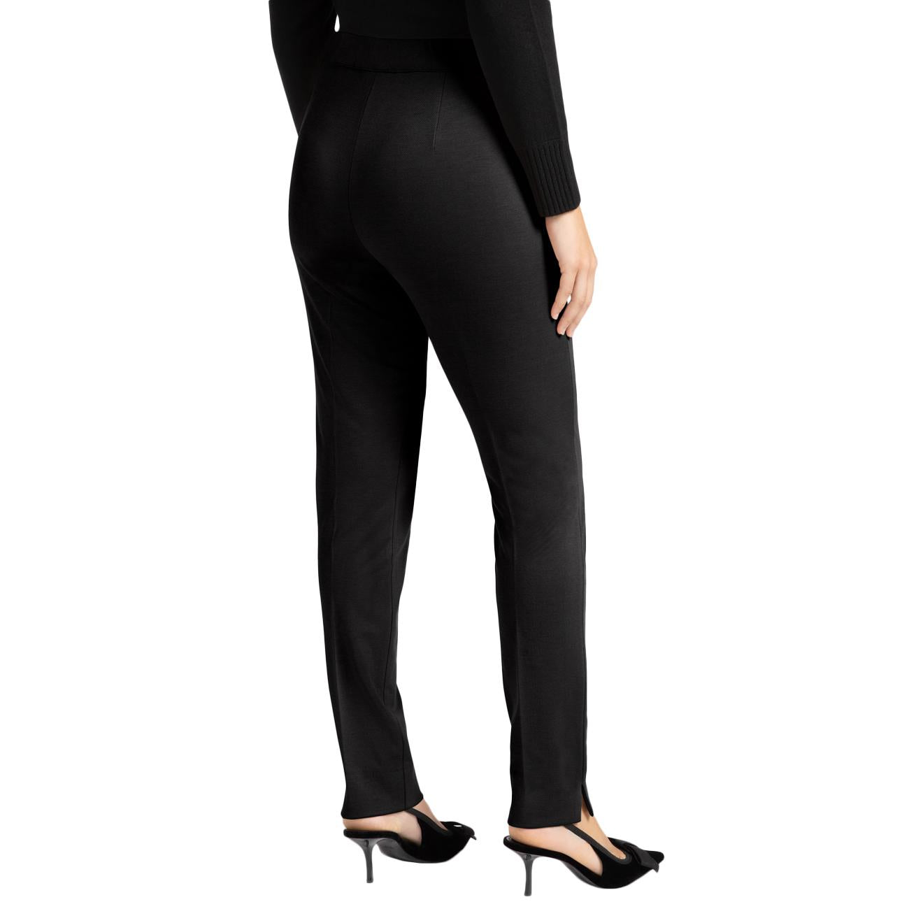 Pantaloni Slim P802P000357N 033 NERO ELENA MIRO' 