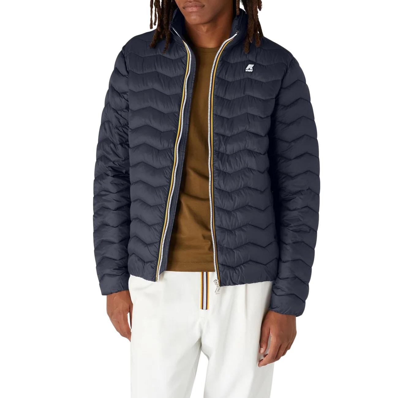 Giubbotto Valentine Eco Warm Onde Uomo Blu Navy K6115GW K89 BLU NAVY K-WAY 