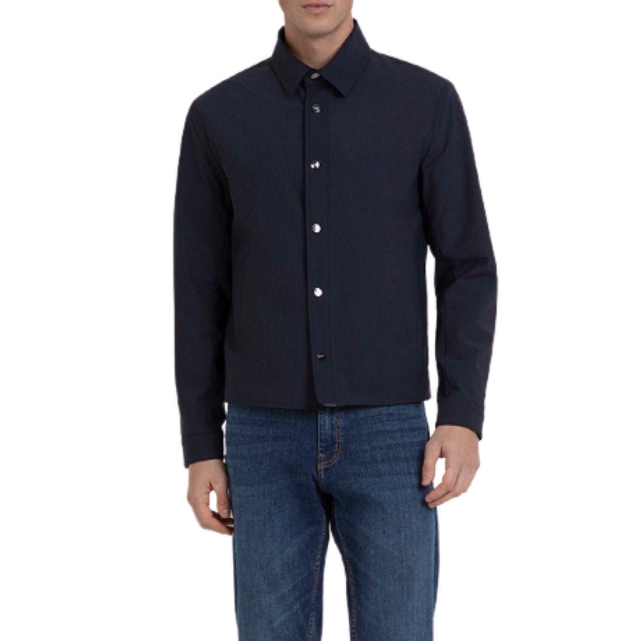 Overshirt Softshell Uomo Blu MK894011 BLUE MARKUP 