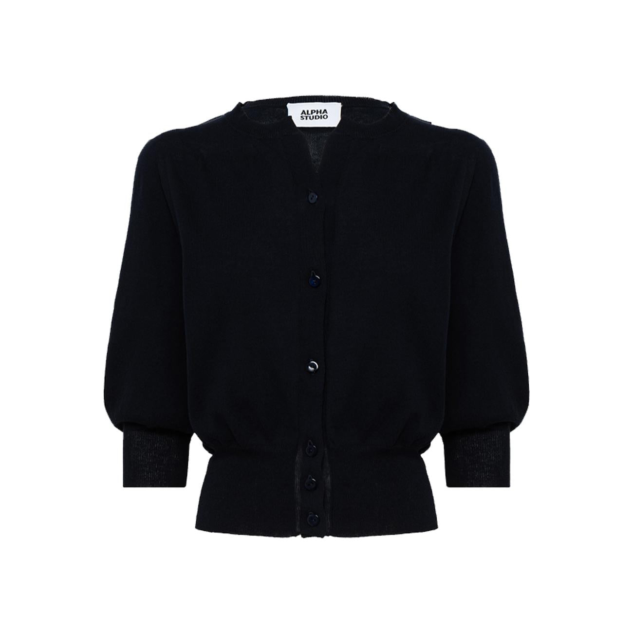 Maglia Rebecca Donna Blu Notte AD-6032E 2006 BLU NOTTE ALPHA STUDIO 