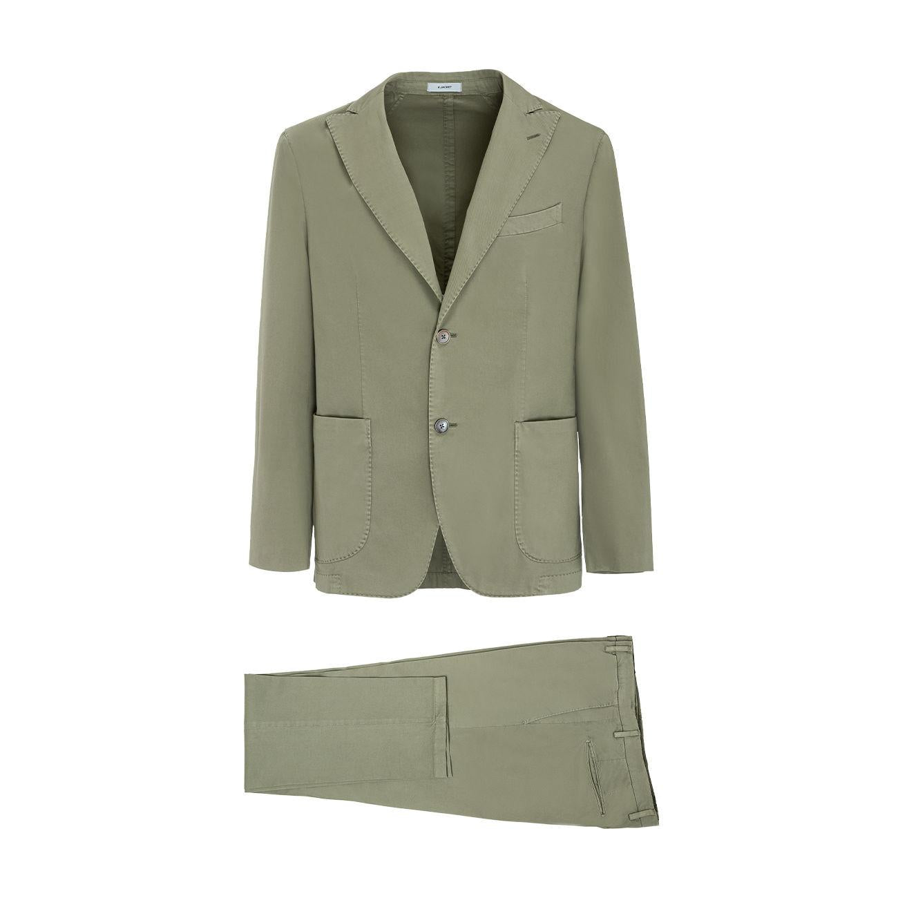 Abito In Cotone Twill Uomo Verde Salvia N63L2Q/BAP429 0841VERDESALVIA BOGLIOLI 
