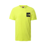 T-Shirt Fine Stampa Logo Uomo Sulphur Spring Green NF00CEQ5 JE31SULPHURSPRINGGREEN THE NORTH FACE 