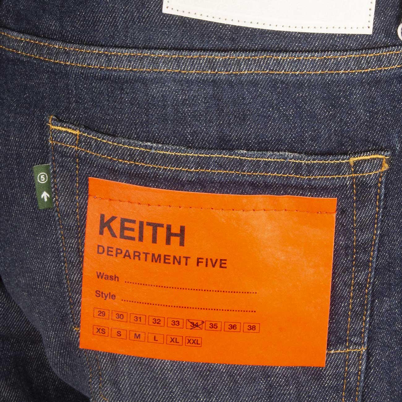 Jeans Keith Uomo Blu UP502 47 2DS0013 121 812 BLU DEPARTMENT FIVE 