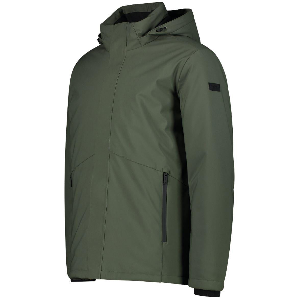 Giacca Imbottita Impermeabile In Softshell Uomo Oil Green 32K3227 OIL GREEN CMP 