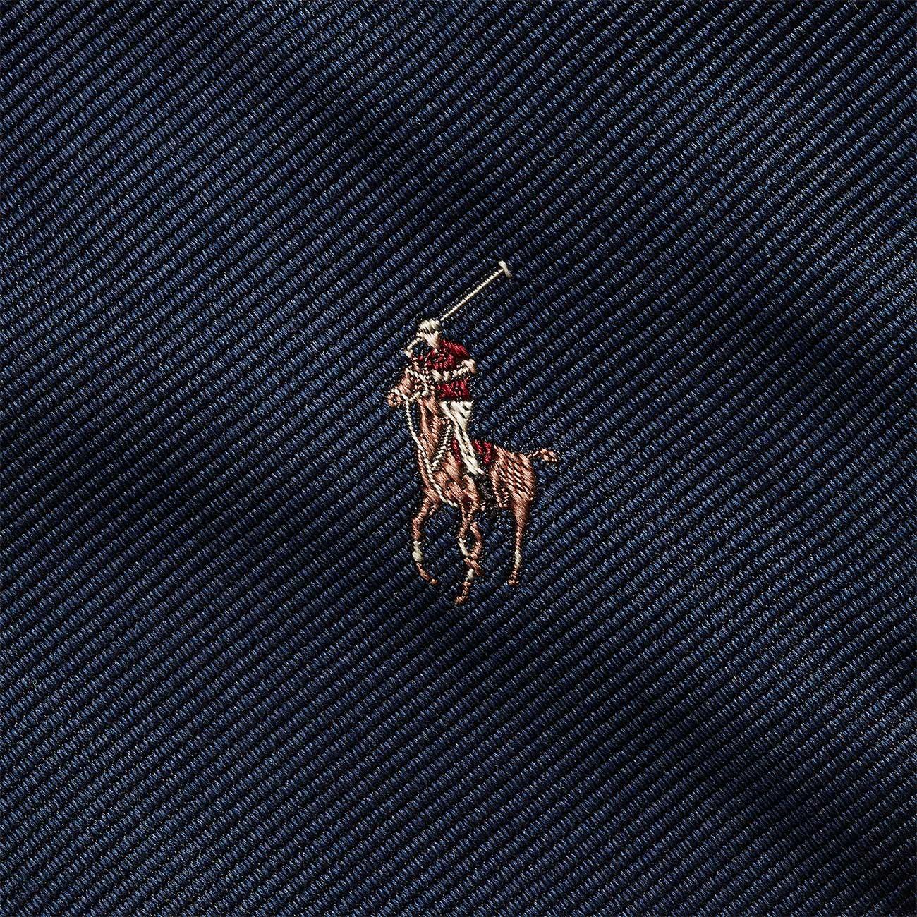 Cravatta In Seta Repp Polo Pony 712951039 001 NAVY POLO RALPH LAUREN 