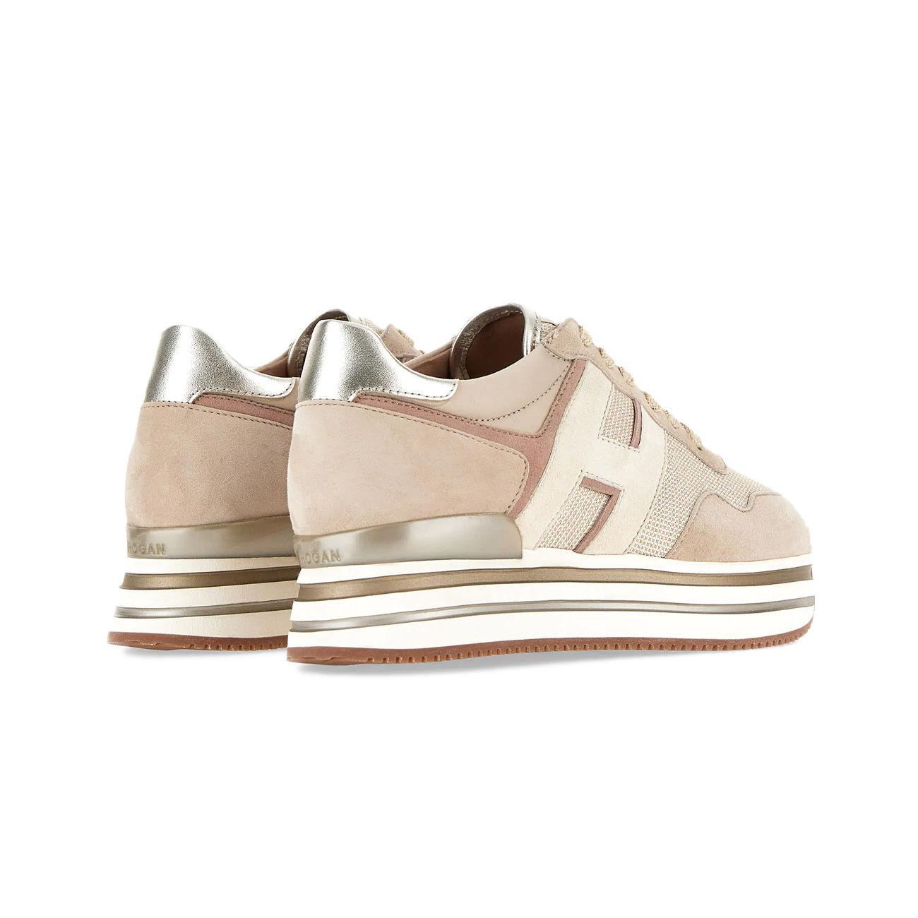 Sneakers H483 Platform Donna Rosa Avorio HXW4830CB80NUB0VAJ ROSA/AVORIO HOGAN 