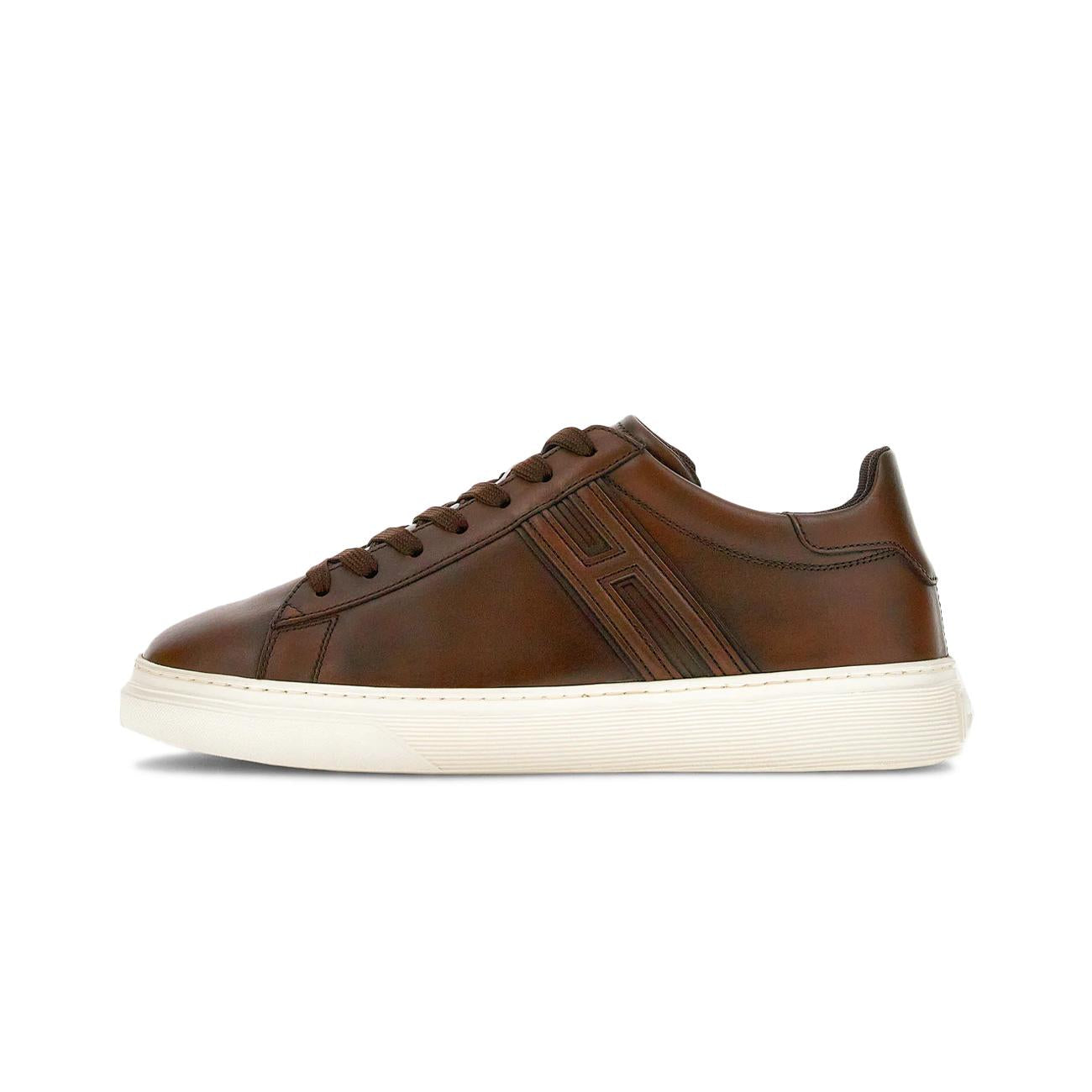 Sneakers H365 Uomo Corteccia Chiaro Marrone HXM3650J310QTUS013 CORTECCIA CHIARO HOGAN 